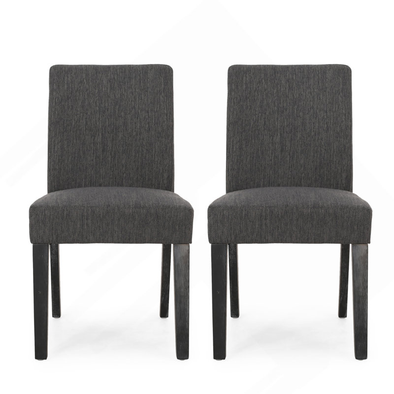 Chaise de salle à manger, Gris anthracite