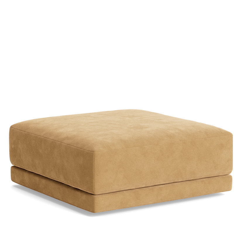Eva Ottoman, Performance Velvet - Nutmeg