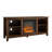 Kneeland 58" Open Storage Media Console with Electric Fireplace-930844197
