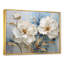Minimalisme, œillets blancs sur toile-756465371-794762214