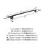 Barre à serviettes murale 27 "Arrondi ™-32218819