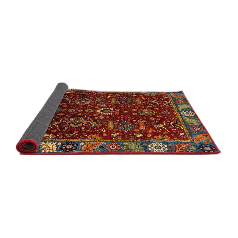 Abstract Indoor Rug, Round 4'