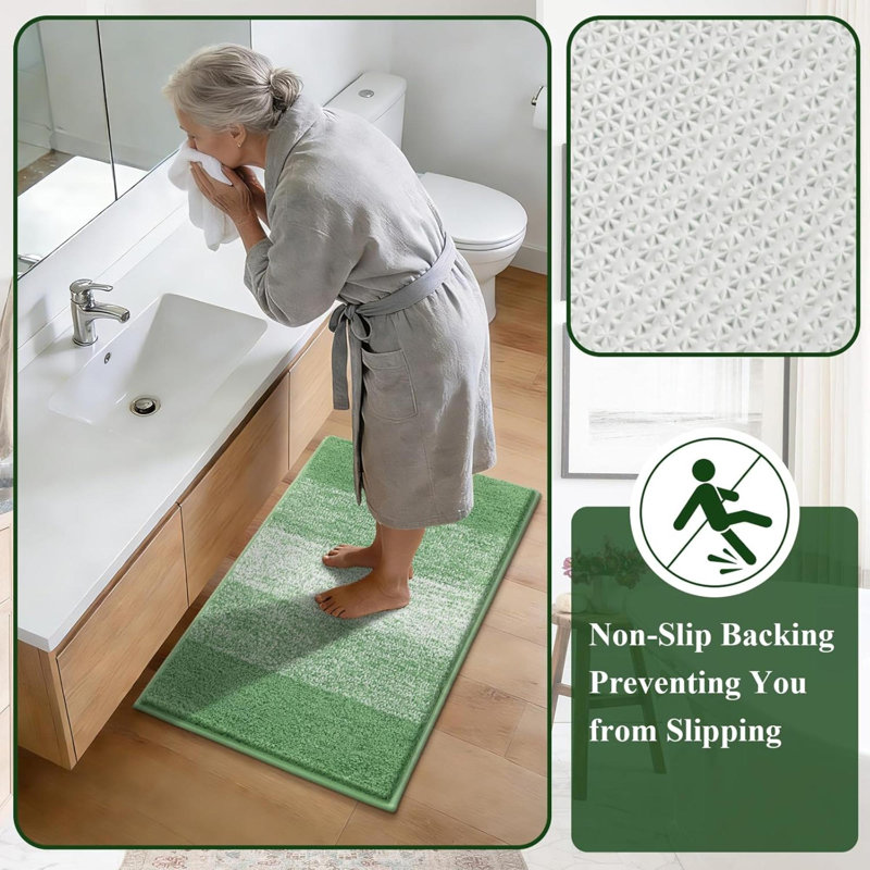 Bath Mat, Green