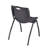 Nicklos Round Breakroom Table, 4 M Stack Chairs-32668453-32668458