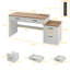 Bureau d'ordinateur 61 "avec tiroir classeur 61" Farmhouse