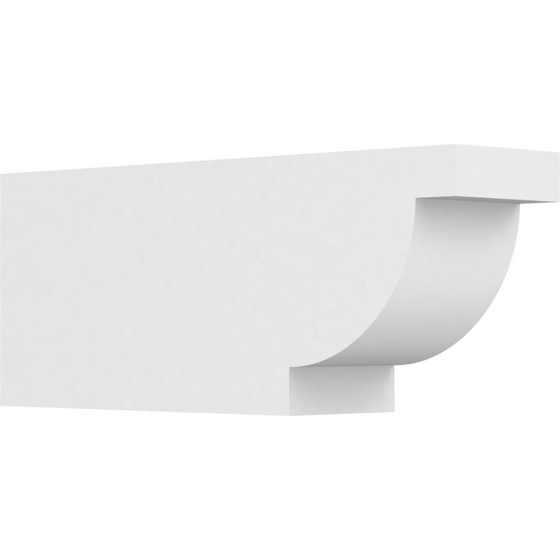 5"W x 8"H x 20"L Standard Alpine Architectural Grade PVC Rafter Tail, 8"H x 5"W x 20"D
