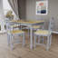 Ambrozie 4 -Person Solid Wood Dining Set
