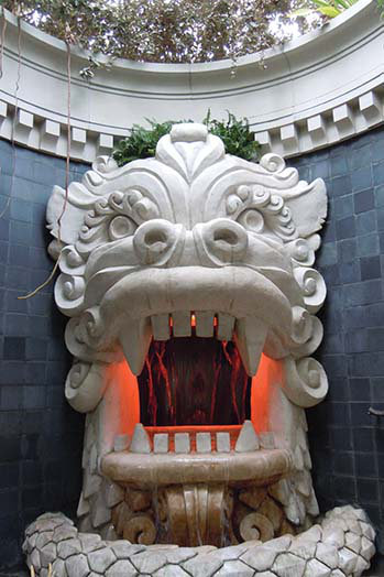 " Water Dragon " by Jason Pierce, 66" H x 44" W