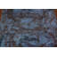 Tapis bleu à motif abstrait All-Over 10 x 13