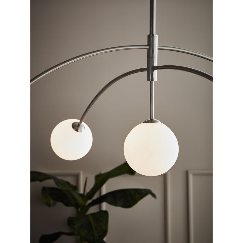 Runion 5 - Light Sputnik Chandelier, Steel