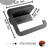 Small Set Of 4 Modern Industrial Bathroom Shelf; Perfect Father’s Day Gift; Small Space Organizer-114001070