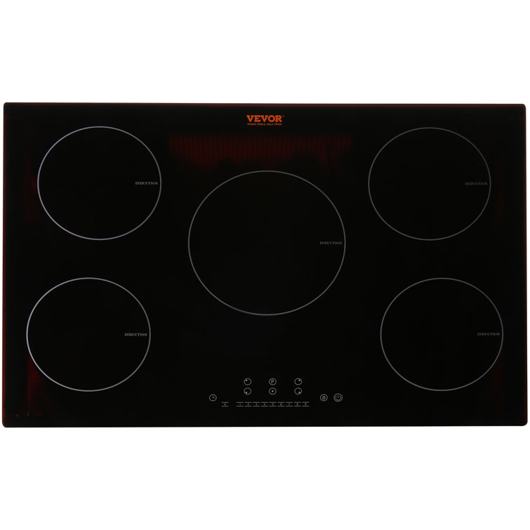 30 In Electric Cooktop 4 Burners Induction Cooktop Electric Stovetop 220V  6000W 