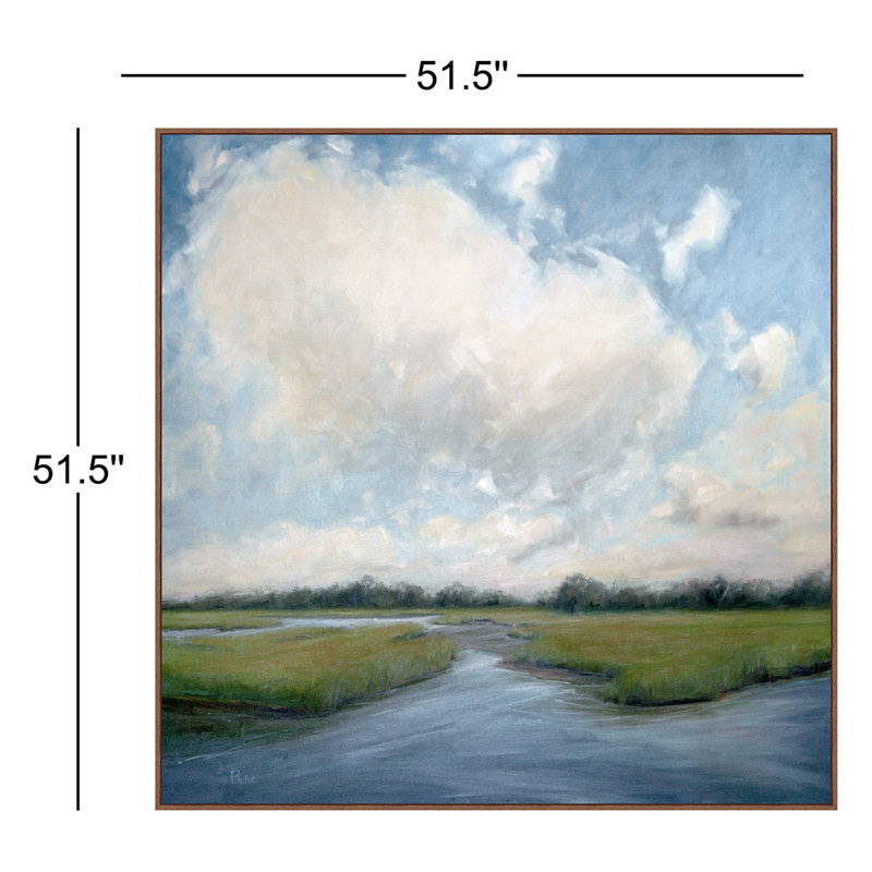 " Mellow Marsh " Painting Print