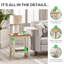 Eden Side Table Oak Cream-1422501256
