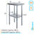 Stainless Steel Top Workbench-55980660