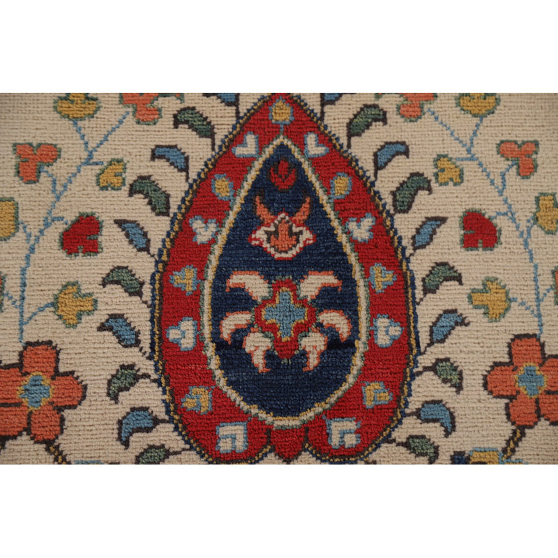 One-of-a-Kind 6'7" X 10'2" New Age Wool Area Rug in