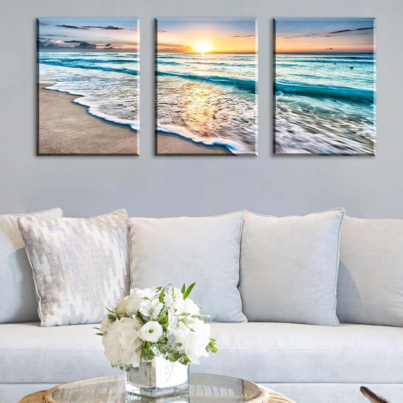 3 Piece Wrapped Canvas Print