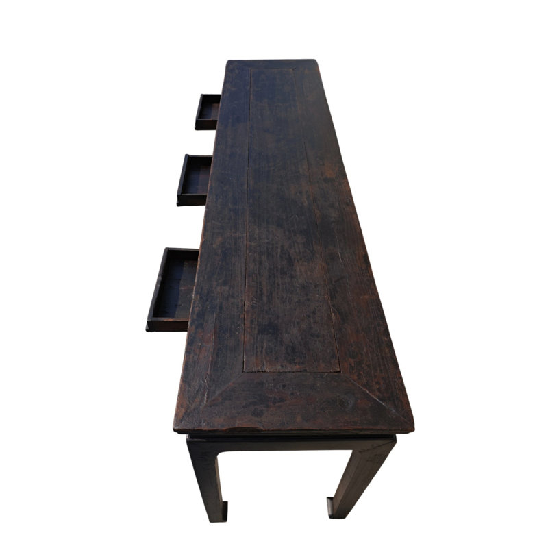 91.7 in. Solid Wood Console Table