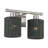 Weavington 2 Light Brushed Nickel Vanity Sconce
