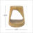 MGO Hollow Side Table, Wood-Like Texture, Natural Color-240829276