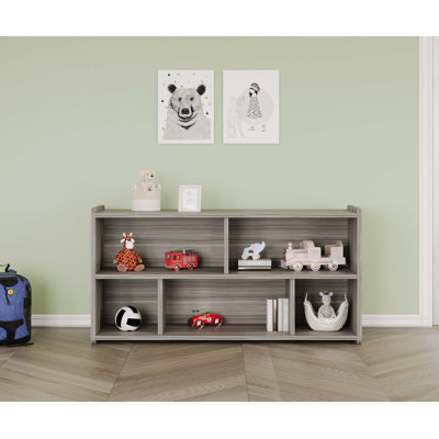 Tot Mate 5 Compartment Preschool Storage Shelving Unit 46"W