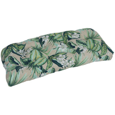 42-Inch By 19-Inch Rounded Back Loveseat Cushion