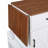 39.3" Farmhouse Kitchen Island With Drop Leaf, Kitchen Storage Island With Open Side Rack, One Drawer, Towel Rack, Rolling Kitchen Cart With Lockable Wheels For Lawn Garden-555845763