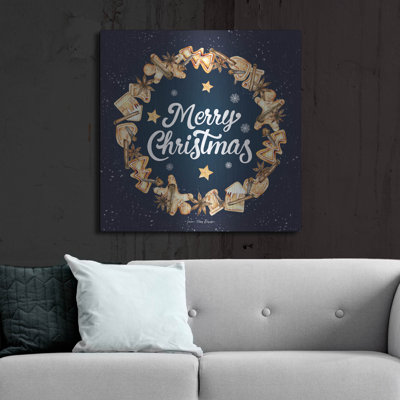«Gingerbread Merry Christmas Wreath» par Seven Trees Design