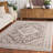 Lunara Power Loom Polyester; Jute/Sisal; Polypropylene Plastic Oriental Indoor Rug-127419352