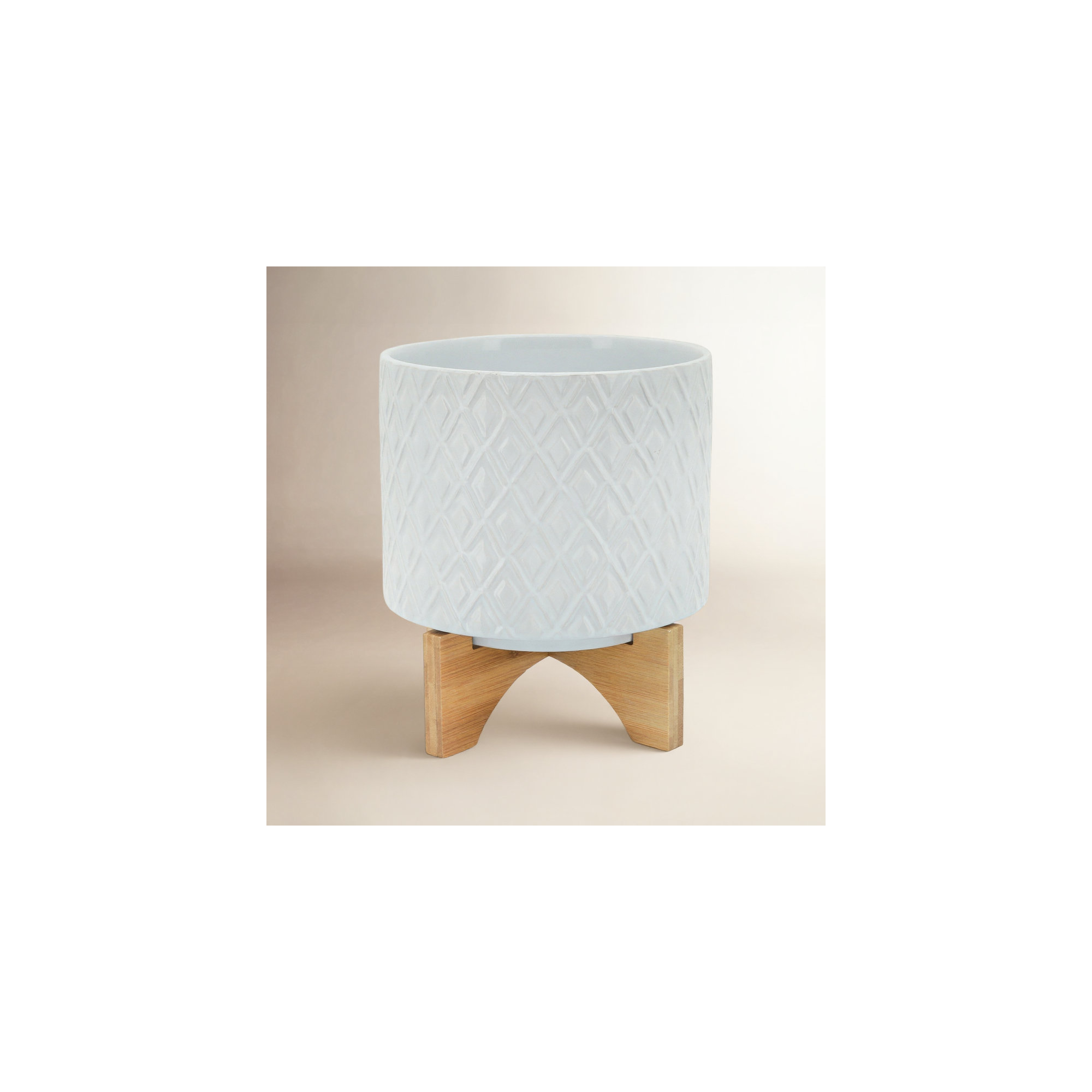 Pot Planter, 8" H x 11" W x 11" D