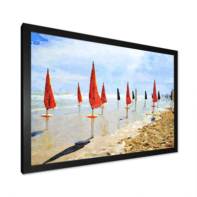 " Beach Umbrellas "