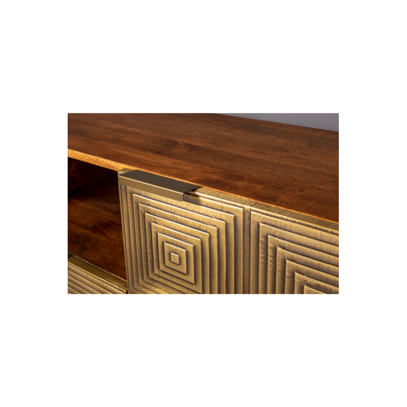 Art Deco 53'' W Solid Wood Sideboard