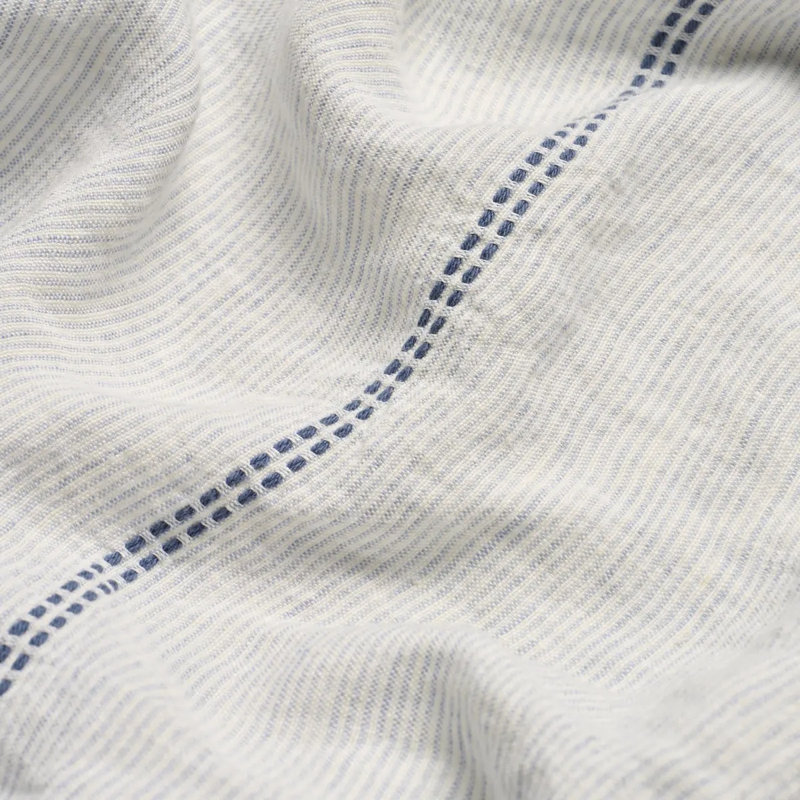 Clyde Sheer Fabric, Blue