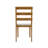Scandinavian Style Dining Chair With Upholstered Seat-1760560779