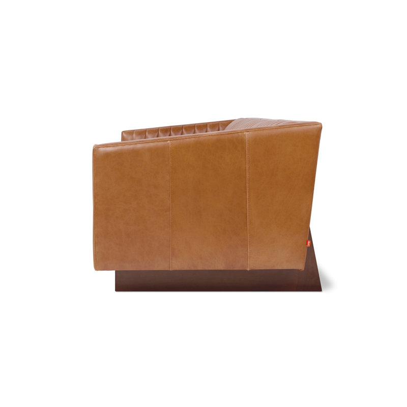 Wallace Sofa, Tucson Sienna Leather