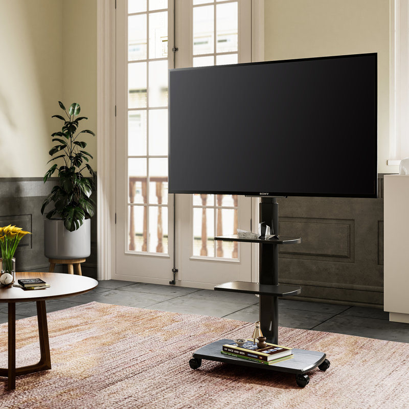 Abbing TV Stand for TVs up to 70", Black