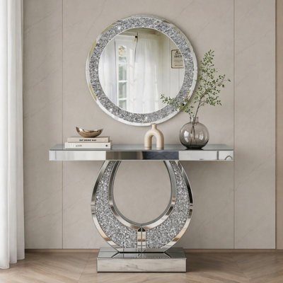Mirrored Console Table