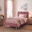Lit simple tapissier Wave-129723436