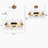 Josse 1-Light LED Crystal Chandelier