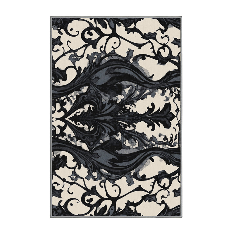 Dusky Charm Rug, Rectangle 4' x 6'