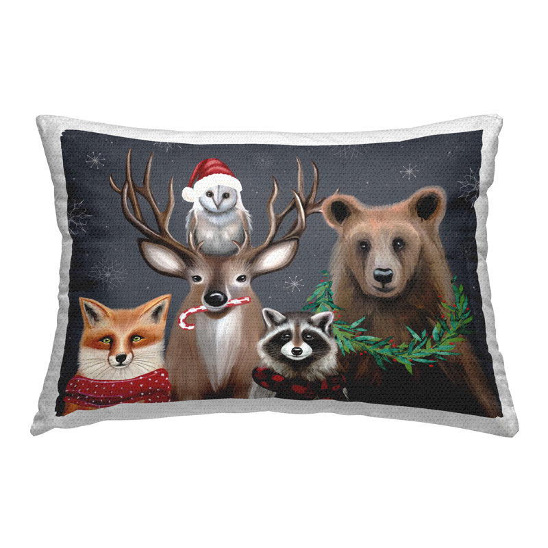 Coussin extérieur Winter Winter par Elizabeth Tyndall