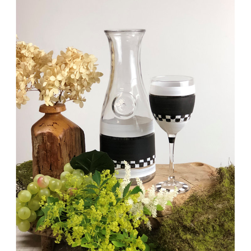 Peralez 33oz. Glass Beverage Dispenser