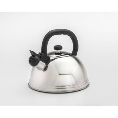 Oggi - Stainless Steel Whistling Tea Kettle, Blue – Kitchen Store