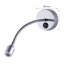 UltraBeam Asti 3 Watt LED Polished Chrome Flexible Bedroom Reading Light