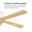 54'' Flush Mount Ceiling Fan 6-Speed 5 Carved Wood Blades Reversible DC Motor Low Profile-1870349376-1870349383-1868092113