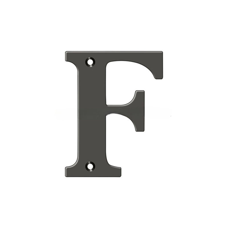 Deltana RL4B-15A 4" Height Residential House Letter Letter B Antique Brass, Oil Rubbed Bronze