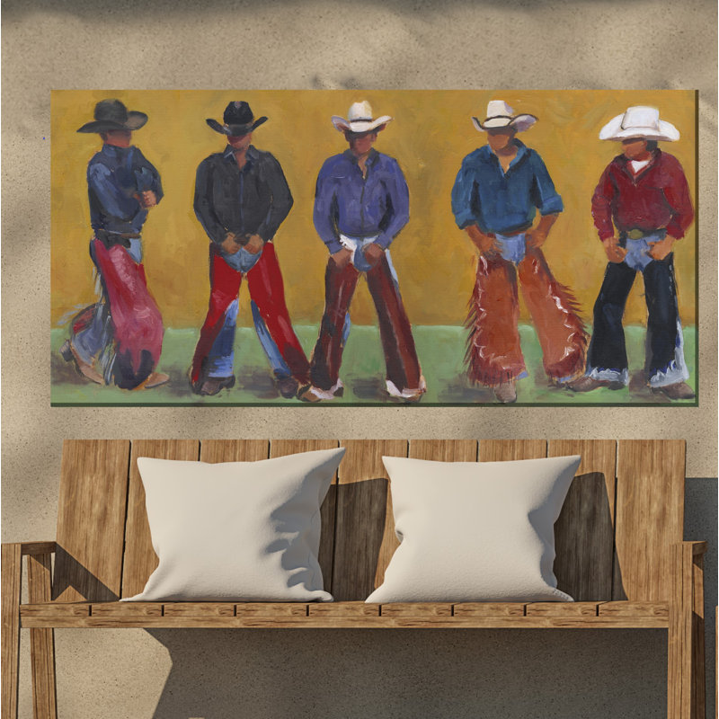 Art mural sur toile Ornellas Cowboys
