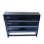 Three-in-one Wrap Dispenser And Storage Box, Black Wall-mounted Cutter Organizer For Kitchen Storage Organization Holder