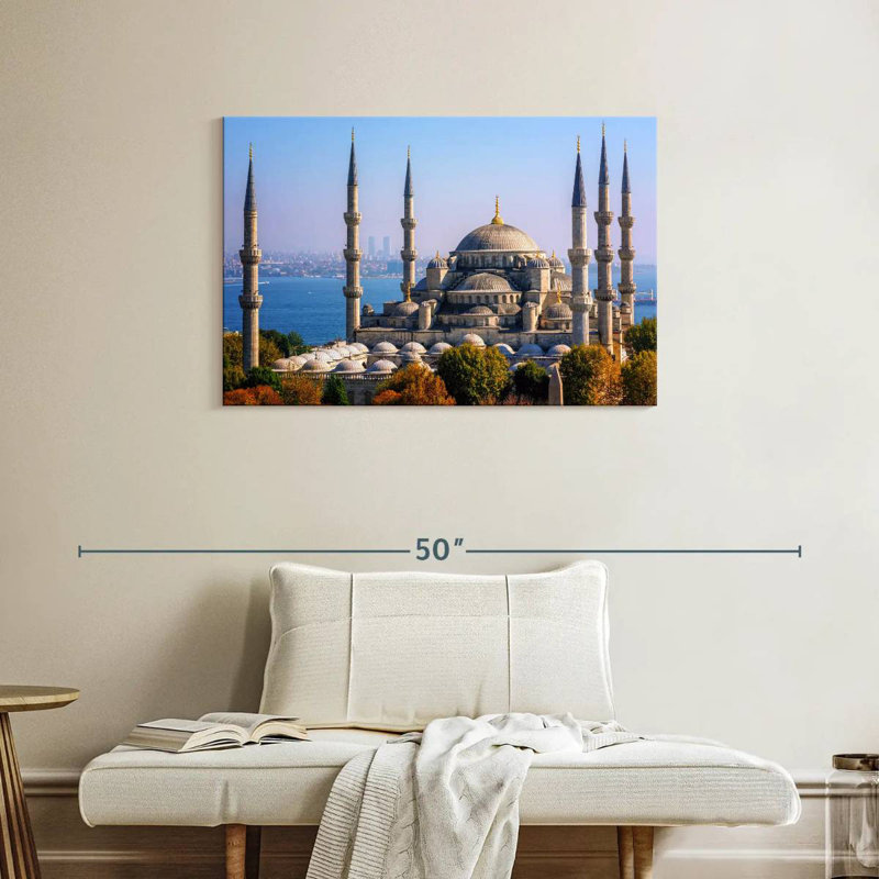 Kavia Sultan Ahmed Mosque, 24" H x 36" W