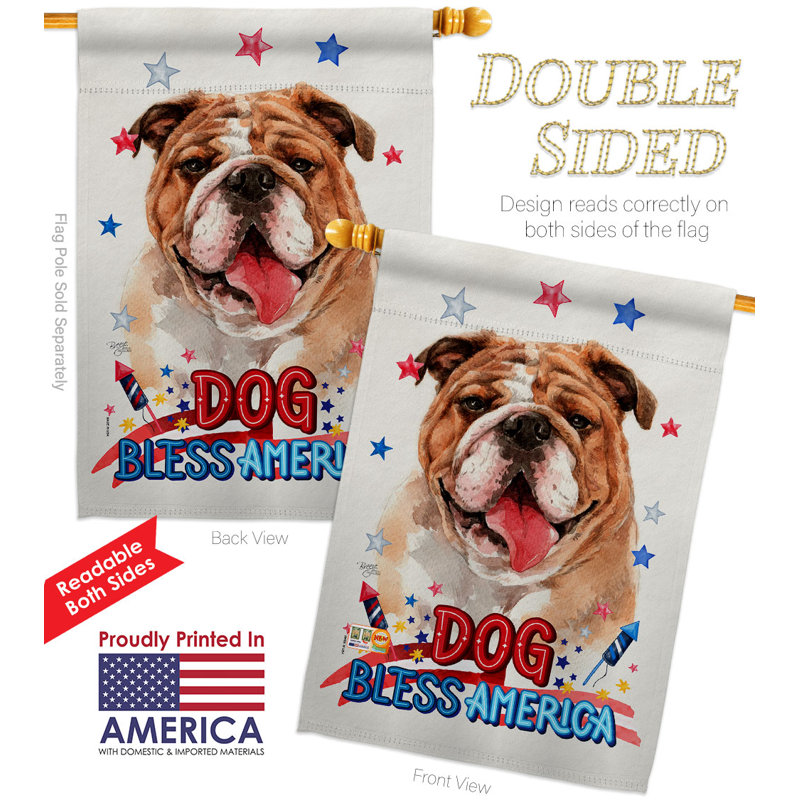 Double Sided Polyester Animal, 40" H x 28" W